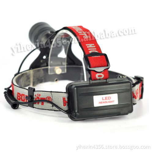 Hot Sale Boruit EHL2151 Rechargeable Aluminum Alloy led Laser Headlamp